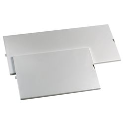 Plastron plein 18 modules pour coffret Mureva 13945