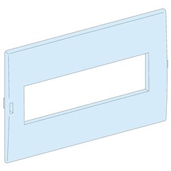 Plastron pour appareillage modulaire 12 modules pour coffret Mureva 10200