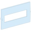 Plastron pour appareillage modulaire 18 modules pour coffret Mureva 10209