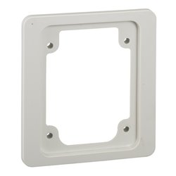 Plaque 90 x 100 mm pour prises 65 x 85 mm Mureva 13136