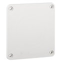 Platine 90 x 100 mm pour prises 65 x 65 et 75 x 75 mm Mureva 13137