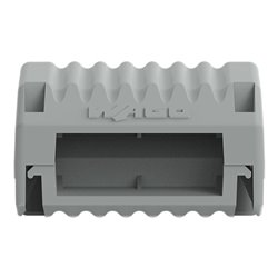 Lot de 4 Dérivations Gelbox 207-1331 pour tous conducteurs max 4 mm² taille 1 Gris
