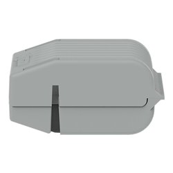 Lot de 4 Dérivations Gelbox 207-1331 pour tous conducteurs max 4 mm² taille 1 Gris