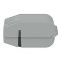 Lot de 4 Dérivations Gelbox 207-1331 pour tous conducteurs max 4 mm² taille 1 Gris