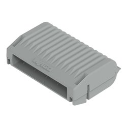 Lot de 3 Dérivations Gelbox 207-1333 pour tous conducteurs max 4 mm² taille 3 Gris