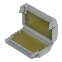 Lot de 3 Dérivations Gelbox 207-1333 pour tous conducteurs max 4 mm² taille 3 Gris