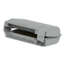 Lot de 3 Dérivations Gelbox 207-1333 pour tous conducteurs max 4 mm² taille 3 Gris
