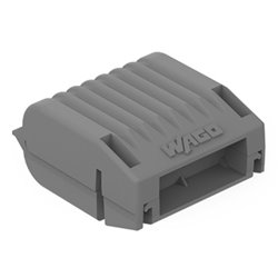 Lot de 4 Dérivations Gelbox 207-1431 pour tous conducteurs max 6 mm² taille 1 Gris