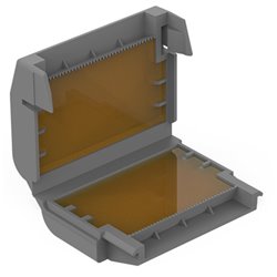 Lot de 3 Dérivations Gelbox 207-1432 pour tous conducteurs max 6 mm² taille 2 Gris