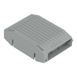 Lot de 4 Connexions traversantes Gelbox 207-1373 pour tous conducteurs max 4 mm² taille 2 Gris