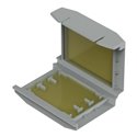 Lot de 4 Connexions traversantes Gelbox 207-1373 pour tous conducteurs max 4 mm² taille 2 Gris