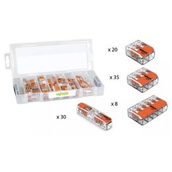 Kit de bornes de connexion 887-803 L-BOXX MICRO Orange