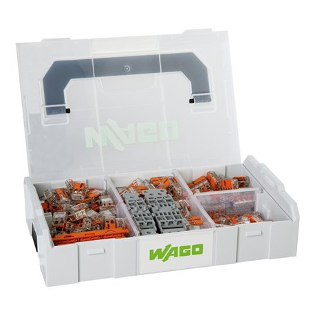 Kit de bornes de connexion 887-850 L-BOXX-MINI Orange et gris