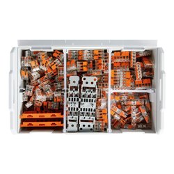 Kit de bornes de connexion 887-850 L-BOXX-MINI Orange et gris