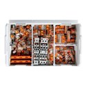 Kit de bornes de connexion 887-850 L-BOXX-MINI Orange et gris