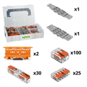 Kit de bornes de connexion 887-850 L-BOXX-MINI Orange et gris
