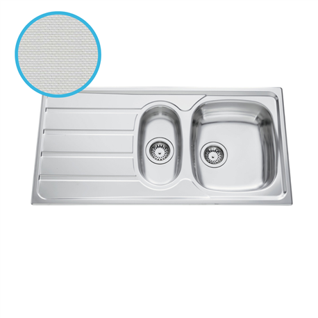 Evier Montebello EV 4511 Inox Mini-structure 1 cuve et un vide-sauce 1000x500 mm Evier Montebello EV 4511 Inox Mini-structure 1 cuve et un vide-sauce 1000x500 mm