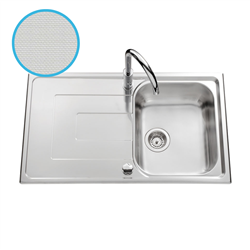 Evier Portofino EV 4801 Inox Mini-structure 860x500 mm