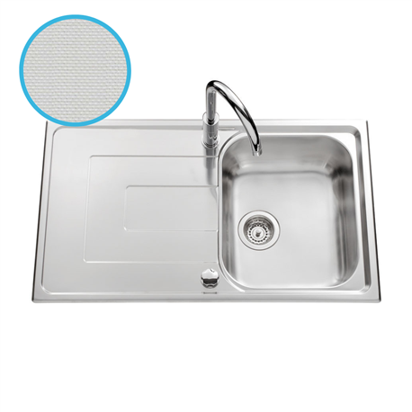 Evier Portofino EV 48011 Inox Mini-structure 1000x500 mm Evier Portofino EV 48011 Inox Mini-structure 1000x500 mm