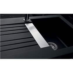 Evier Trevise EV 295VEAP Classique Noir 860x500 mm