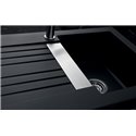 Evier Trevise EV 295VEAP Classique Noir 860x500 mm
