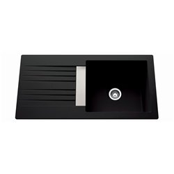 Evier Trevise EV 296VEAP Classique Noir 1000x500 mm