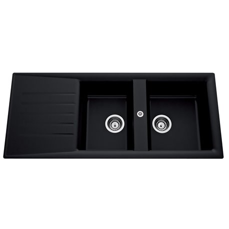 Evier Slave EV 279 Noir Uni 1160x500 mm