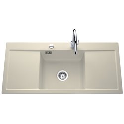 Evier First Class EV 5073 Magnolie 2 égouttoirs