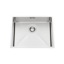 Evier Pisa EVSP 54 Vidage manuel Satiné 570x500 mm