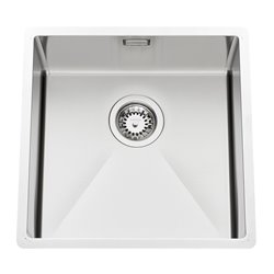Evier Pisa EVSP 53 Vidage manuel Satiné 450x500 mm