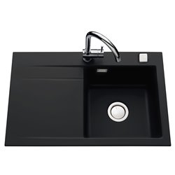 Evier Stema EV5054 1 bac, 1 égouttoir à droite Nigra