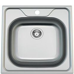 Evier Malin EV148 480x480 mm Inox lisse