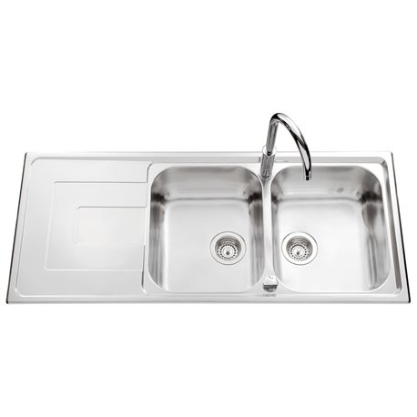 Evier Portofino EV4821 1160x500 mm Inox lisse