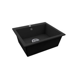 Evier Zentia EV577 540x440 mm Noir uni