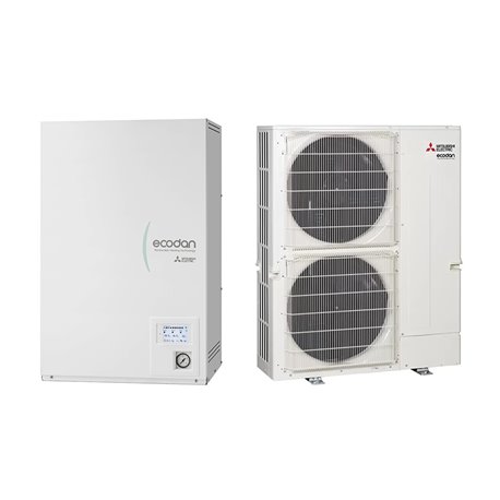 Pompe à chaleur air eau Ecodan Power Inverter 25 kWatts, Triphasé R410 Pompe à chaleur air eau Ecodan Power Inverter 25 kWatts, Triphasé R410