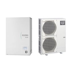 Pompe à chaleur air eau Ecodan Zubadan Silence Package 14 kWatts, Monophasé R32