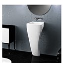 Lavabo Wave S VPSV00201031 88x40x40 cm Blanc mat