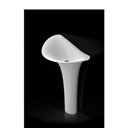 Lavabo Alice S PS00240580031 98x38x58 cm Blanc mat