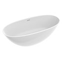 Baignoire Willa II 168x76 cm, 269 Litres Blanc Mat avec siphon PW62016805031