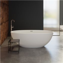 Baignoire Willa II 168x76 cm, 269 Litres Blanc Mat avec siphon PW62016805031