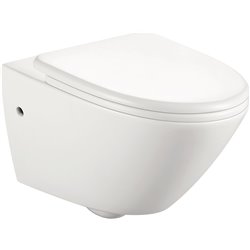 WC supendu Cascais blanc brillant 325x358x360 mm 