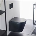 WC supendu Antequera noir mat 485x355x320 mm 
