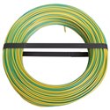 Câble électrique rigide H07VU 2,5 mm² 100 m Vert-Jaune HO7VU2,5VJC100
