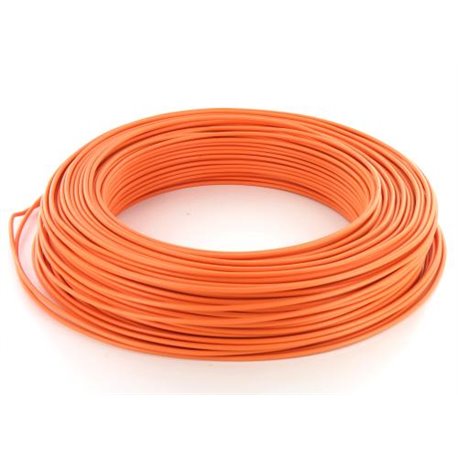 Câble électrique rigide H07VU 1,5 mm² 100 m Orange HO7VU1,5ORC100 Câble électrique rigide H07VU 1,5 mm² 100 m Orange HO7VU1,5ORC100