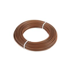 Câble électrique rigide H07VU 1,5 mm² 100 m Marron HO7VU1,5MAC100