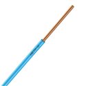 Câble électrique rigide H07VU 2,5 mm² 100 m Bleu HO7VU2,5BLC100