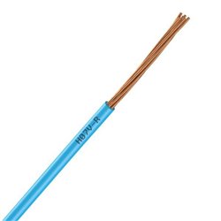 Câble électrique rigide H07VR 6 mm² 25 m Bleu HO7VR6BLC25