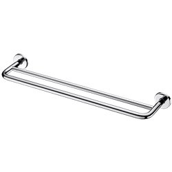 Porte-serviettes 510790P 2 barres inox poli brillant