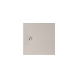 Receveur de douche Terran-N carré Beige 90x90 cm