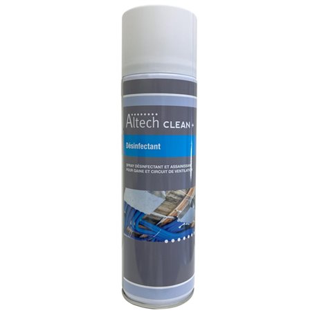 Spray désinfectant et assainissant pour gaine et circuit de ventilation 500 mL Clean+